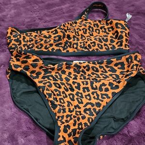 Calvin Klein Collection Vibrant Animal Print Bikini
